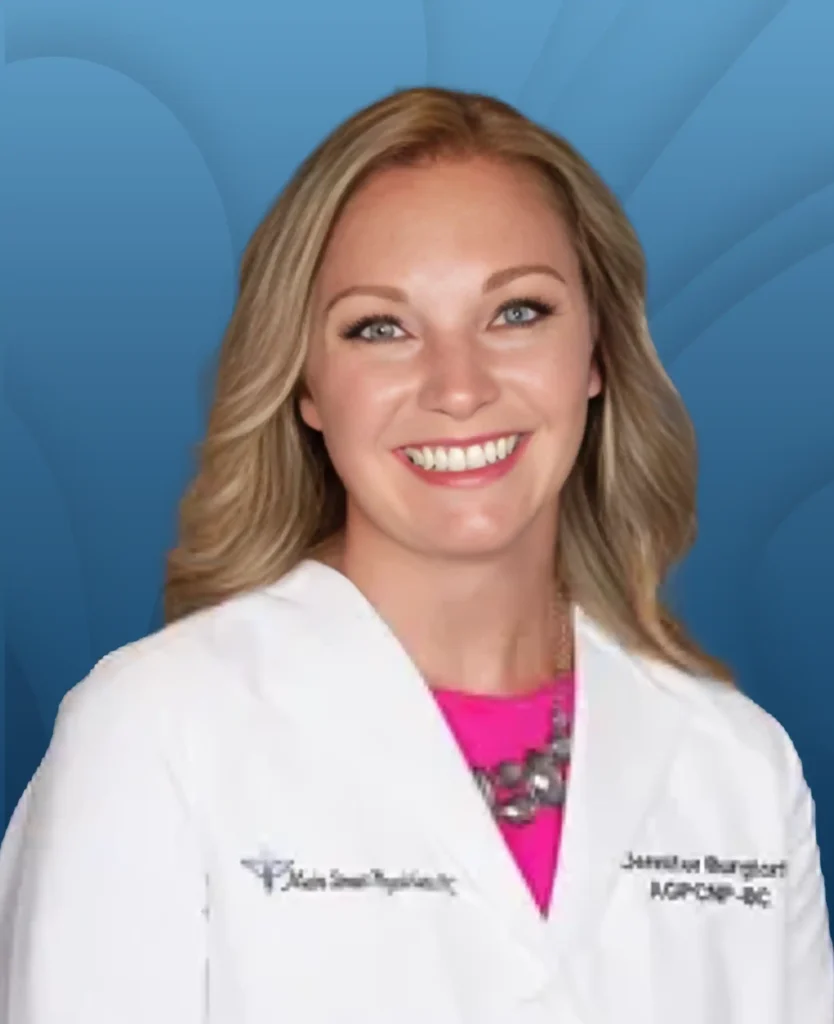 Doctor Jennifer Burgtorf at main street physicians