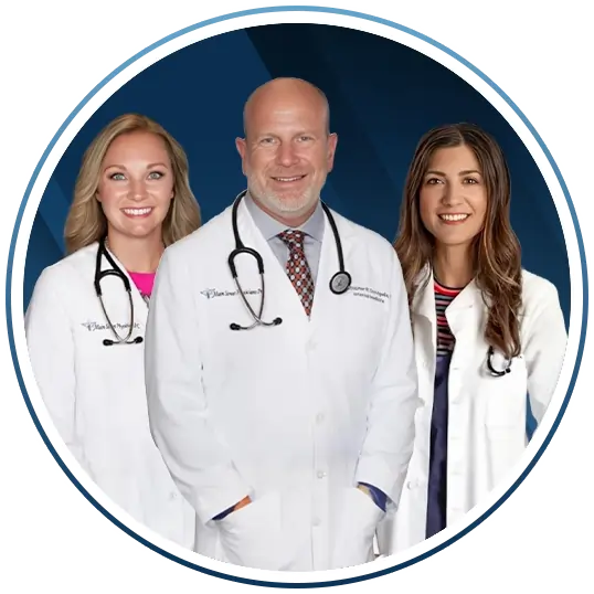 A professional portrait of the Main Street Physicians team.