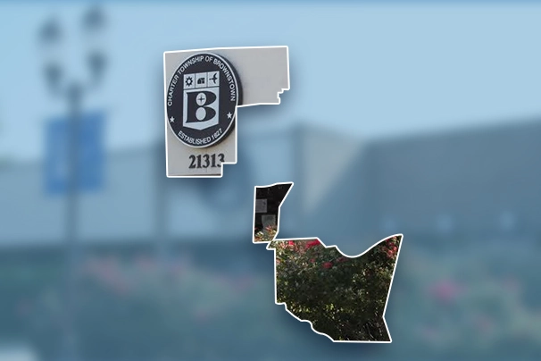 Signage of Charter Township of Brownstown, representing MainStreet Physician local medical services.